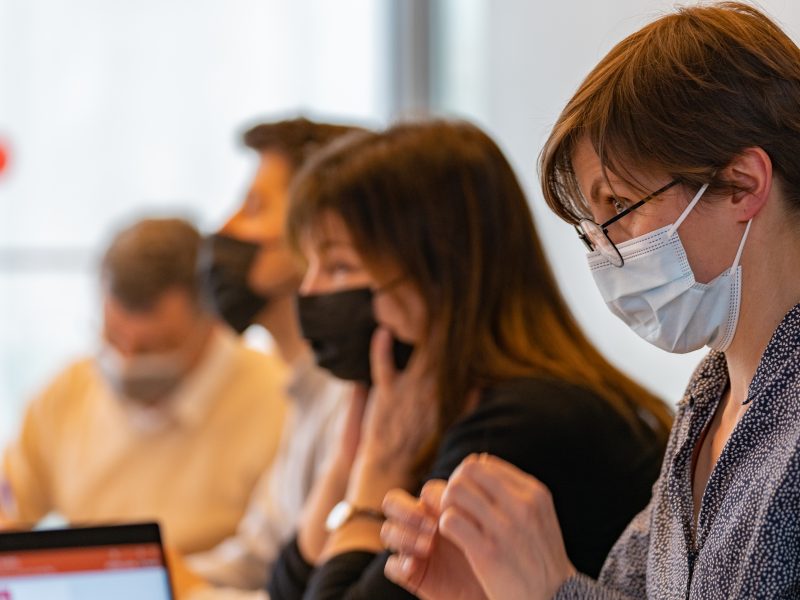 Atelier de travail à l’AFD