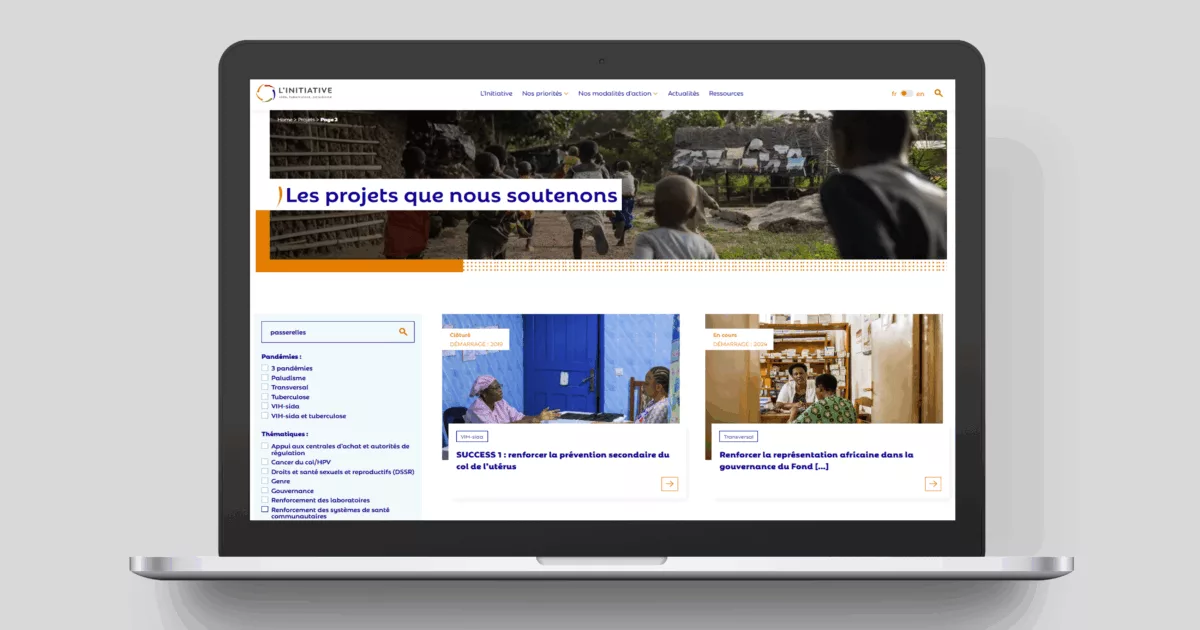 Fiches projets L’Initiative – Projets soutenus