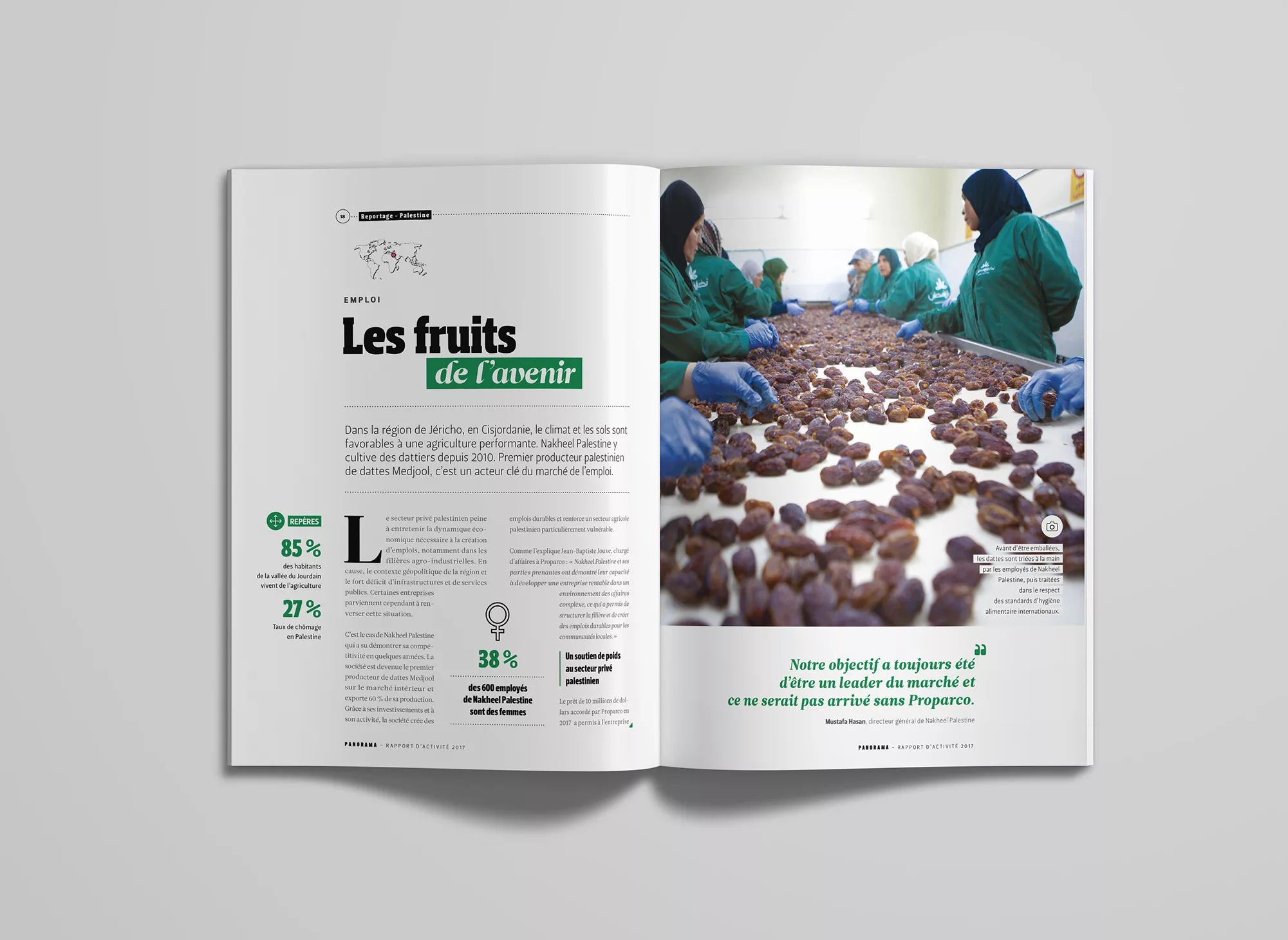 Rapport d’activité 2018 du groupe AFD | Animal pensant