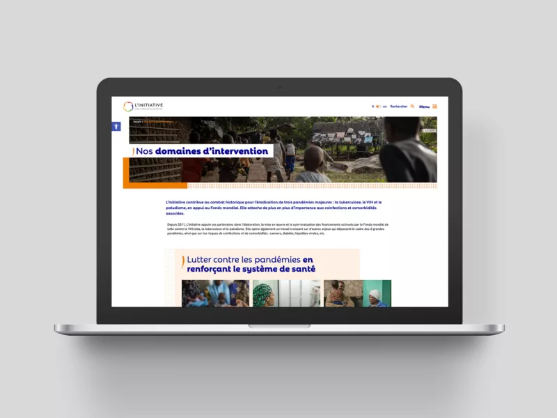 Refonte site internet L’Initiative – Animal pensant agence conseil