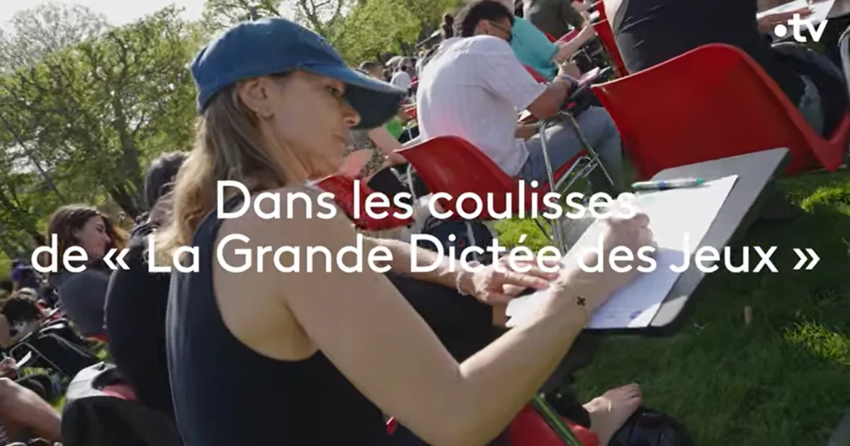 Dans les coulisses de la Grande Dictée des Jeux