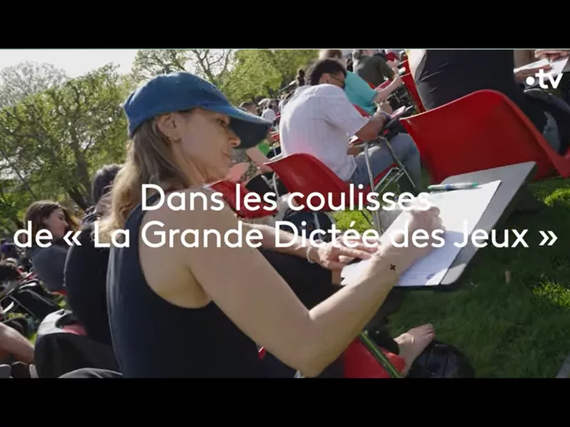Dans les coulisses de la Grande Dictée des Jeux